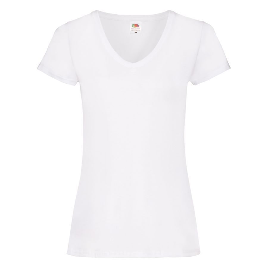 Футболка женская "Lady-Fit V-Neck T" под нанесение