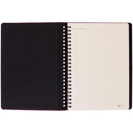 Ежедневник Spring Urban на заказ, недатированный, красный