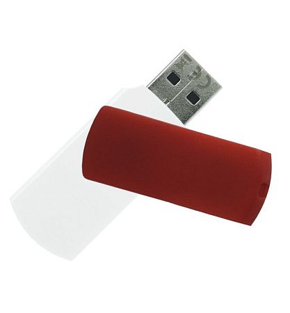 Флеш накопитель USB 2.0 Goodram Colour 8GB, пластик, белый/красный
