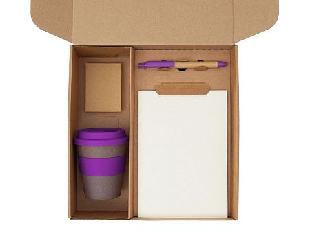 Набор «Halm» с блокнотом, ручкой и стаканом