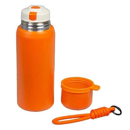 Термос La Vie в подарочной упаковке, оранжевый