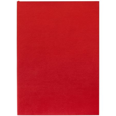 Ежедневник Flat, недатированный, красный