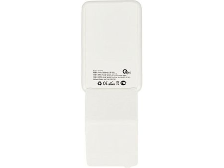 Магнитный внешний беспроводной аккумулятор «GenerIQ»,QC/PD, 10000 мАч