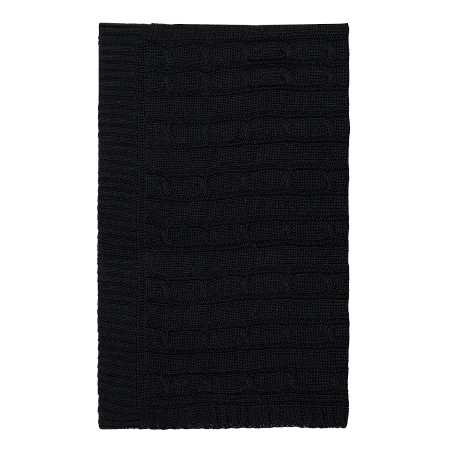 Плед Fado вязаный, темно-синий (без подарочной коробки)