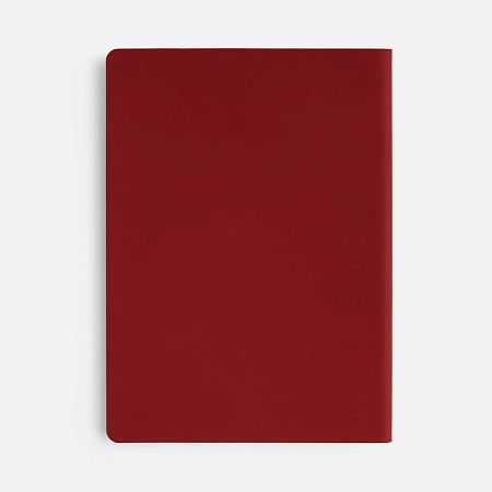 Ежедневник Flex Shall New, недатированный, красный