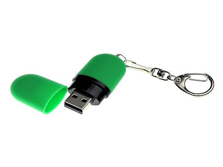USB 3.0- флешка «Goutte Soft-touch» на 256 Гб каплевидной формы