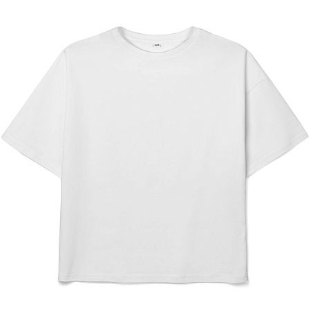 Футболка детская оверсайз Teezer, белая, размер 12 лет (146-152 см)