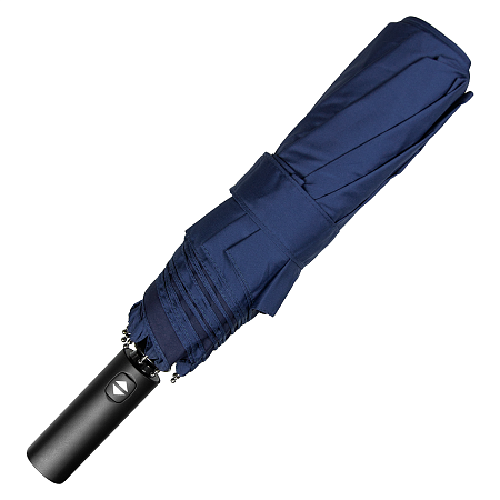 Зонт складной автоматический Forest Windsor, диаметр 136 см,  8 панелей,  в подарочной коробке, темно-синий