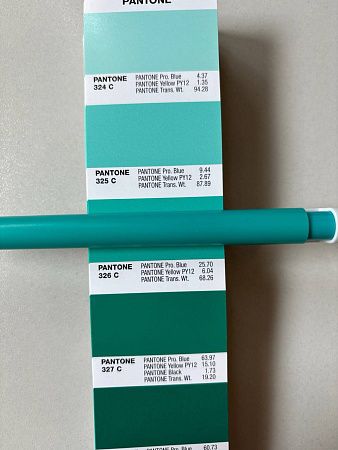 Ручка шариковая CONSUL, пластиковая, бирюзовая