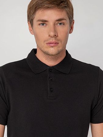 Рубашка поло мужская Virma Light, черная, размер S