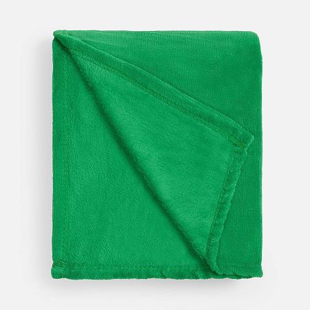 Плед Plush, зеленый