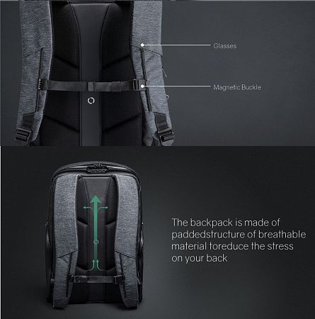 Рюкзак KORIN FlexPack Pro 47х34х18 см, оливковый