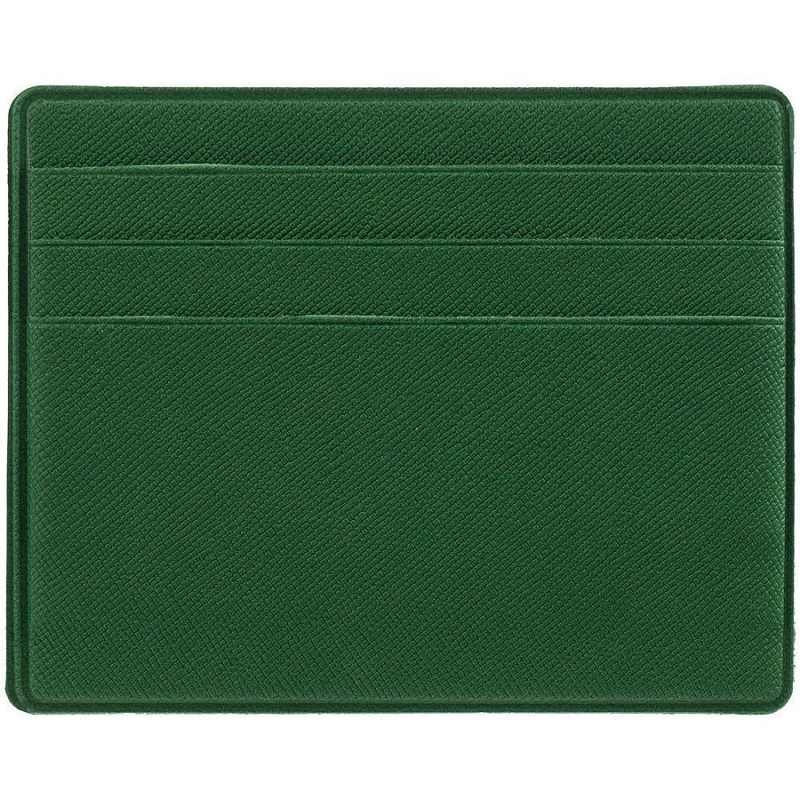 Чехол для карточек Devon, темно-зеленый