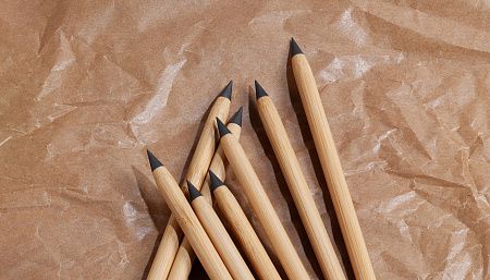 Вечный карандаш "Groot" с ластиком, бамбук