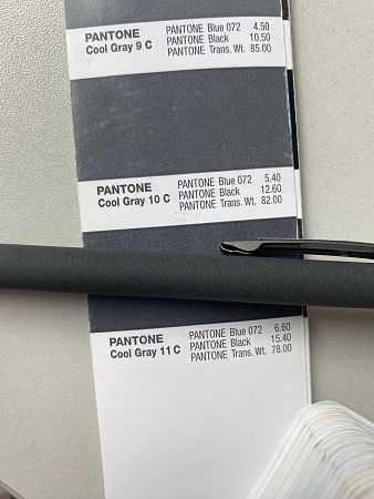 Ручка шариковая Gray stone Requis, черная