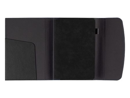 Набор подарочный Solution Prestige Quadro (ежедневник, кошелёк, внешний аккумулятор, ручка), чёрный