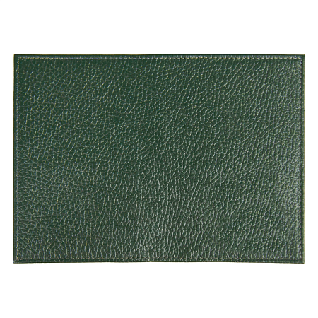 Обложка для автодокументов Leather Sky Flotter Sun из натуральной кожи, зеленая 7730С