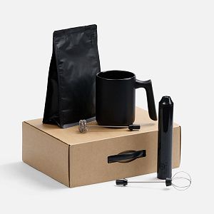 Набор для приготовления кофе True Brew, черный