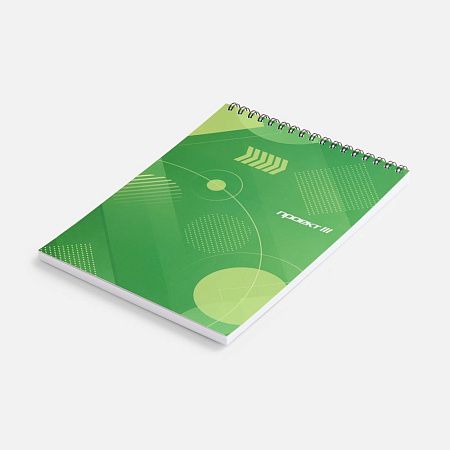 Блокнот на заказ Sketch Print M, без линовки