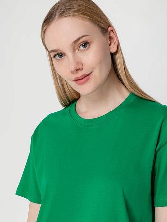 Футболка унисекс Regent 150, темно-зеленая, размер XS