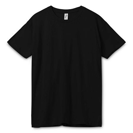 Футболка унисекс Regent 150, черная, размер XXS