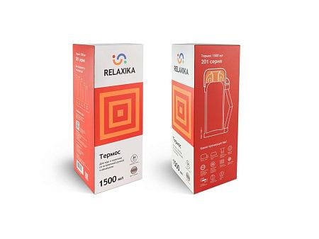 Термос Relaxika универсальный для еды и напитков «201»