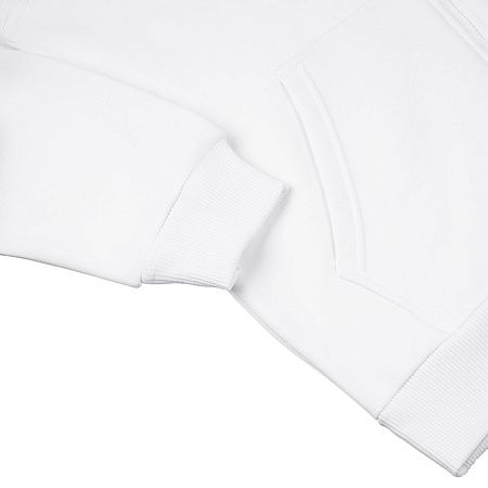 Толстовка на молнии с капюшоном Siverga Heavy 2.0, белая, размер 3XL