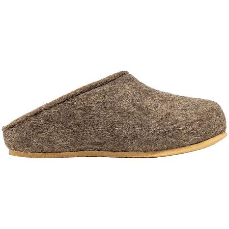 Домашние валенки Step, серо-коричневые (натуральные), размер 41