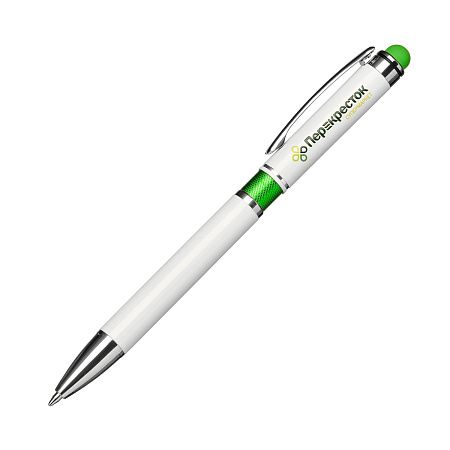 Шариковая ручка Arctic, белая/зеленая