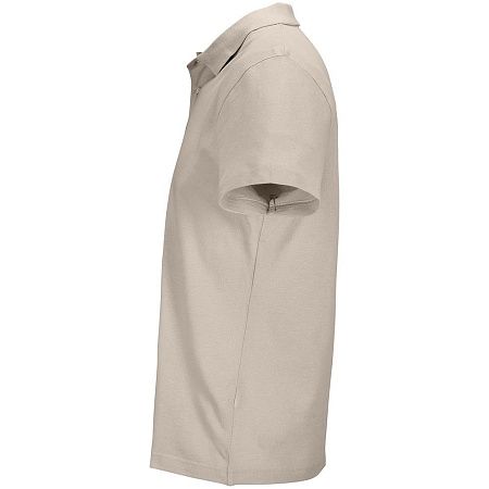 Рубашка поло унисекс Pulse, серо-бежевая, размер XXL