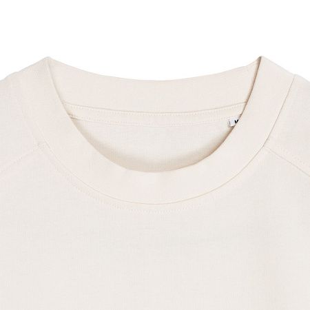 Футболка оверсайз унисекс Sideline, молочно-белая, размер XS/S