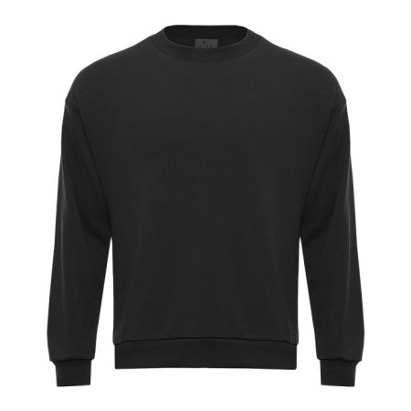 Свитшот унисекс STAN футер без начёса, 350, 96, Чёрный,  (20)  (46/S)