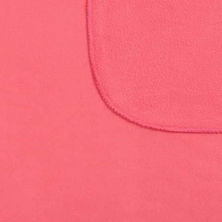 Флисовый плед Warm&Peace XL, розовый (коралловый)