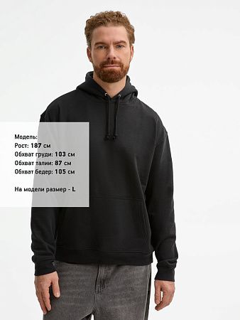 Худи унисекс Condor, черное, размер XS