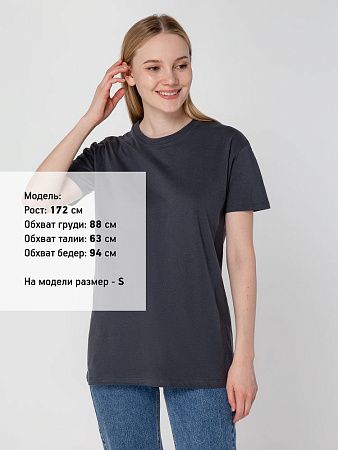 Футболка унисекс Regent 150, светло-серая, размер M