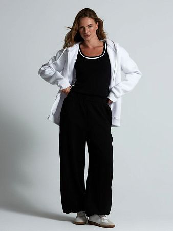 Толстовка унисекс оверсайз Zippy, белая, размер XL/2XL