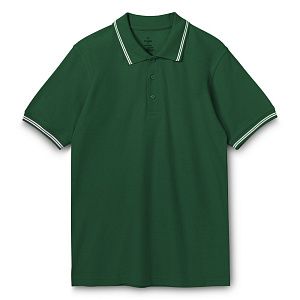 Рубашка поло Virma Stripes, белая под нанесение