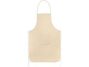 Хлопковый фартук с карманом «Bakery», цвет: бежевый