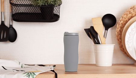 Термостакан "Монтана" 400 мл, покрытие soft touch