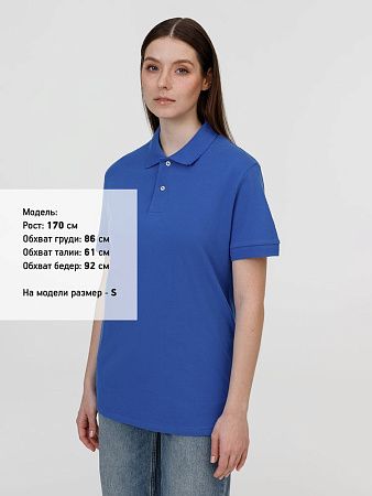 Рубашка поло унисекс Pacific, ярко-синяя (royal), размер 4XL