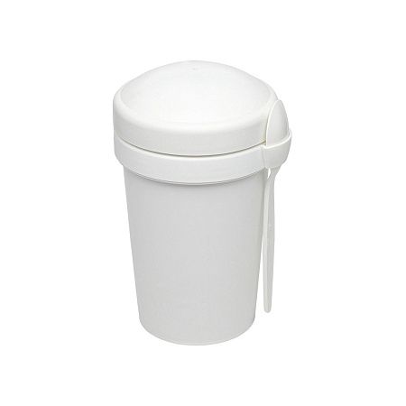 Ланч-бокс Cereal to go Green Line с ложкой