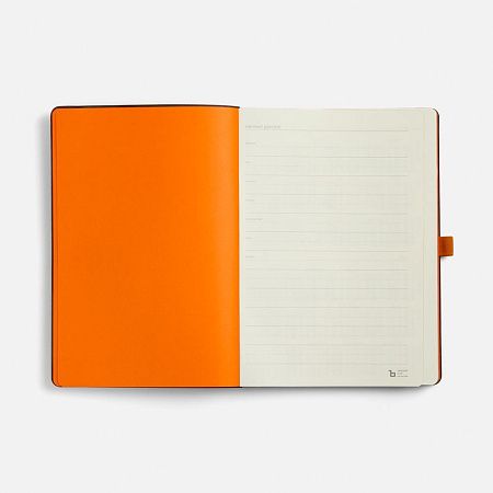 Ежедневник Peel Flex, недатированный, оранжевый