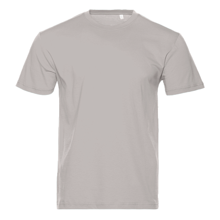 Футболка унисекс STAN, хлопок 150, 51, Светло-серый,  (72)  (44/XS)