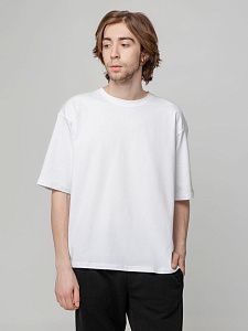 Футболка унисекс оверсайз Street Vibes, черная под нанесение