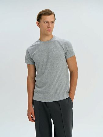 Футболка унисекс Regent 150, темно-серая, размер L