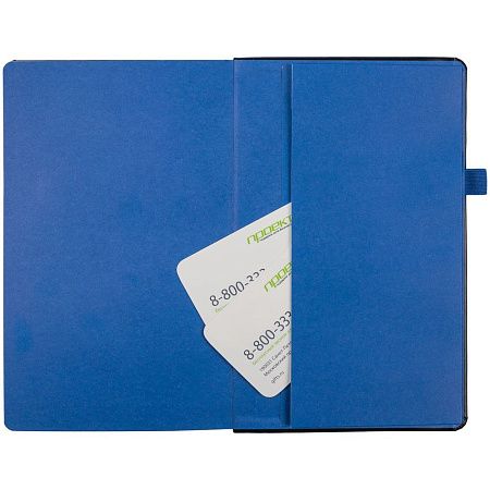 Ежедневник Ton, недатированный, черный с оранжевым