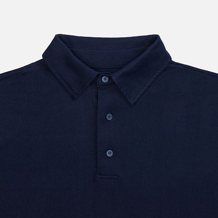 Рубашка поло унисекс Senti, темно-синяя, размер L