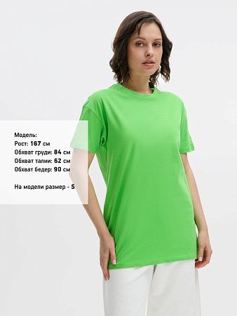 Футболка унисекс Regent 150, зеленый лайм, размер XXL