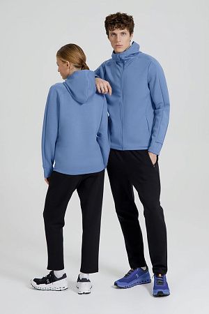 Куртка с капюшоном унисекс Begi, синяя, размер XL