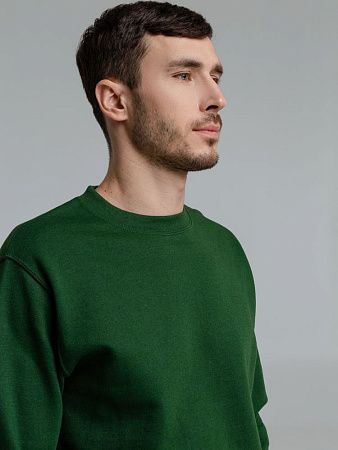 Толстовка Spider 260, темно-зеленая, размер L